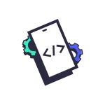 Code Mobile SVG Icon